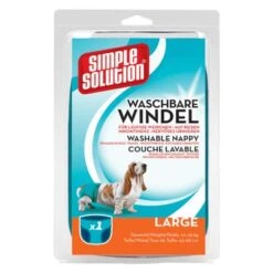 Simple Solution Pañal Lavable Para Perros -Mascota Suministros Ventas 201597 pla manna pro simple solution waschbare windel hs8 9