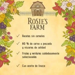 Rosie's Farm Senior 6 X 400 G -Mascota Suministros Ventas 2019 09 rosiesfarm benefit board es 7 1