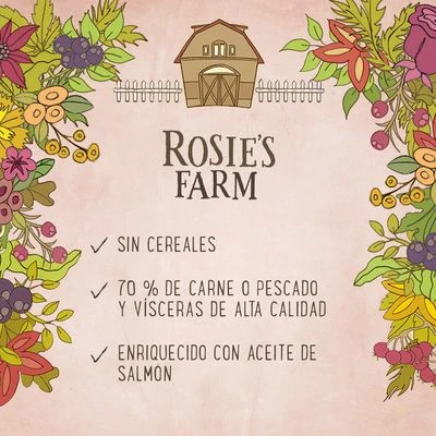 Rosie's Farm 32 X 100 G Comida Húmeda Para Gatos - Pack Ahorro 2 Rosie's Farm 32 X 100 G Comida Húmeda Para Gatos - Pack Ahorro - Imagen 2