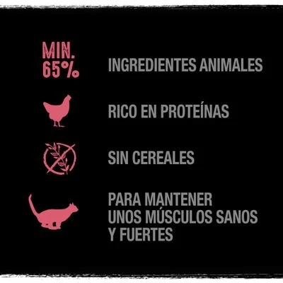 Crave 16 X 85 G En Bolsitas Para Gatos - Pack Mixto 10 Crave 16 X 85 G En Bolsitas Para Gatos - Pack Mixto - Imagen 10