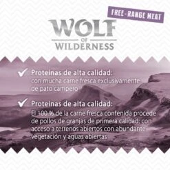 Wolf Of Wilderness Free Range 6 X 400 G / 800 G - Pack De Prueba -Mascota Suministros Ventas 2021 09 wow freerange wet board wildhills 1000x1000 es 5