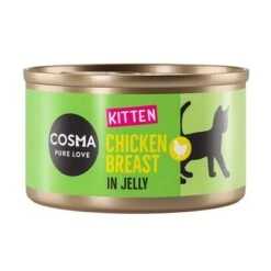 Pack Ahorro: Cosma Original Kitten 24 X 85 G -Mascota Suministros Ventas 203439 pla cosma kitten chicken jelly 85g 1000x1000 5