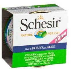 Pack Ahorro: Schesir Kitten 24 X 85 G -Mascota Suministros Ventas 20344 pla schesir huhnfiletaloe kitten 85g 2