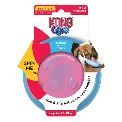 KONG Gyro Juguete Interactivo Para Cachorros 1 KONG Gyro Juguete Interactivo Para Cachorros
