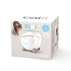 Bebedero Fuente Catit PIXI De Acero 19 Bebedero Fuente Catit PIXI De Acero -Mascota Suministros Ventas 203608 pla hagencontainer catitpixi trinkbrunnen edelstahl 2 5l hs 01 9