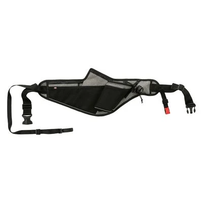 Correa De Jogging Con Cinturón Trixie Gris Y Negra Para Perros 1 Correa De Jogging Con Cinturón Trixie Gris Y Negra Para Perros