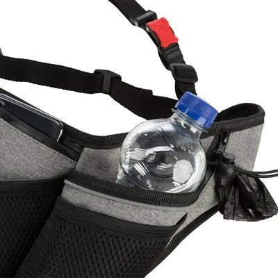 Correa De Jogging Con Cinturón Trixie Gris Y Negra Para Perros 6 Correa De Jogging Con Cinturón Trixie Gris Y Negra Para Perros - Imagen 6