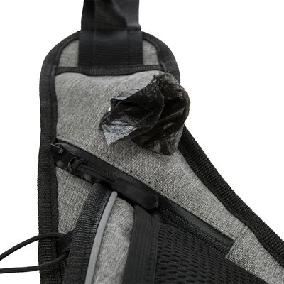 Correa De Jogging Con Cinturón Trixie Gris Y Negra Para Perros 11 Correa De Jogging Con Cinturón Trixie Gris Y Negra Para Perros - Imagen 11