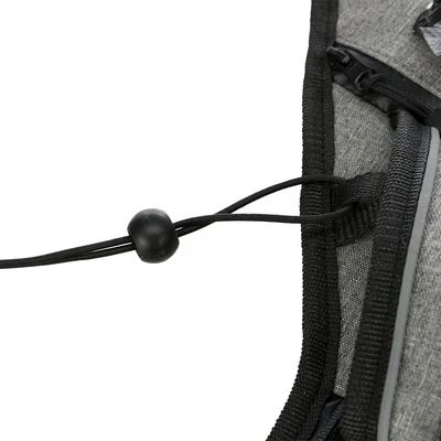 Correa De Jogging Con Cinturón Trixie Gris Y Negra Para Perros 12 Correa De Jogging Con Cinturón Trixie Gris Y Negra Para Perros - Imagen 12