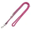 Correa Ajustable Trixie Cavo Fucsia Y Grafito Para Perros