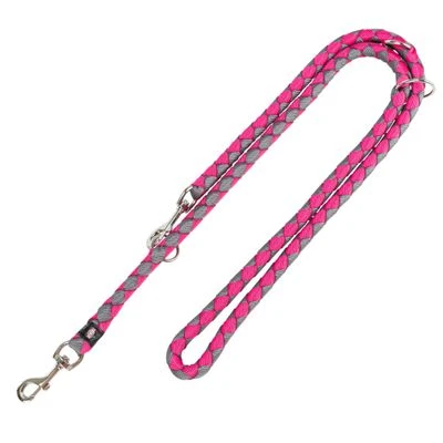 Correa Ajustable Trixie Cavo Fucsia Y Grafito Para Perros 1 Correa Ajustable Trixie Cavo Fucsia Y Grafito Para Perros