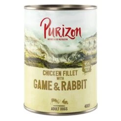 Purizon Adult 24 X 400 G Comida Húmeda Sin Cereales Para Perros -Mascota Suministros Ventas 209098 pla purizon wild 400g 7