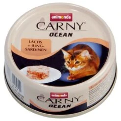 Animonda Carny Ocean 12 X 80 G - Pack Ahorro Mixto -Mascota Suministros Ventas 21226 pla animonda carny adult ocean lachs jungsardinen 80g 4
