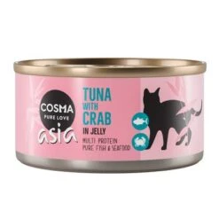 Cosma Asia En Gelatina 6 X 170 G -Mascota Suministros Ventas 21755 pla cosma asia tunacrab 170g 8