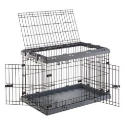 Jaula De Transporte Ferplast Superior Para Perros -Mascota Suministros Ventas 221400 ferplast transportbox superior hs 02 7
