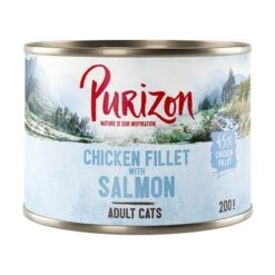 Purizon Adult 24 X 200 G Comida Húmeda Para Gatos - Pack Ahorro -Mascota Suministros Ventas 222096 pla purizon lachs 200g 5