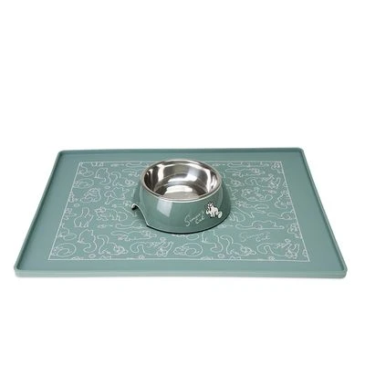 Alfombrilla Para Comederos Simon's Cat Turquesa 2 Alfombrilla Para Comederos Simon's Cat Turquesa - Imagen 2