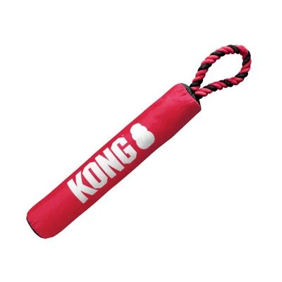 KONG Signature Stick Con Cuerda Señuelo Para Perros 1 KONG Signature Stick Con Cuerda Señuelo Para Perros