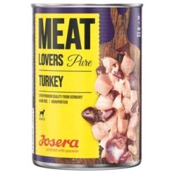Josera Meatlovers Pure 6 X 400 G Comida Húmeda Para Perros -Mascota Suministros Ventas 231296 pla foodforplanet josera meatlovers pure truthahn 400g hs 01 7