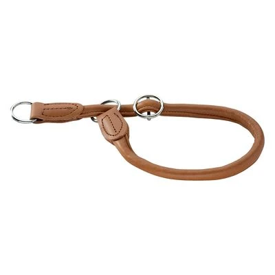 Collar De Cuero Hunter Round & Soft Marrón Para Perros 1 Collar De Cuero Hunter Round & Soft Marrón Para Perros