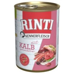 Pack Ahorro: Rinti Kennerfleisch 12 X 400 G -Mascota Suministros Ventas 25426 pla bilder rinti kennerfleisch kalb 400g hs 01 2