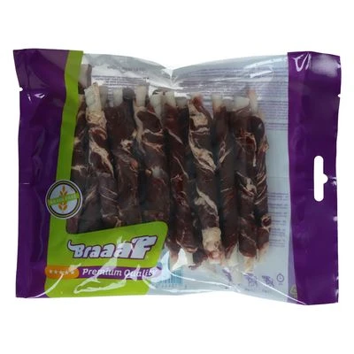 Braaaf Palitos Enrollados De Cordero Con Bacalao Para Perros 2 Braaaf Palitos Enrollados De Cordero Con Bacalao Para Perros - Imagen 2