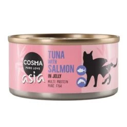 Cosma Asia En Gelatina 6 X 170 G -Mascota Suministros Ventas 264601 pla cosma asia tuna salmon can 170g 1