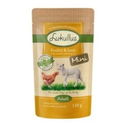 Lukullus Mini Sin Cereales 48 X 150 G - Pack Ahorro -Mascota Suministros Ventas 264996 pla luk mini poultrylamb 6x150g 3