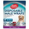 Simple Solution Pañal Desechable Para Perros Macho