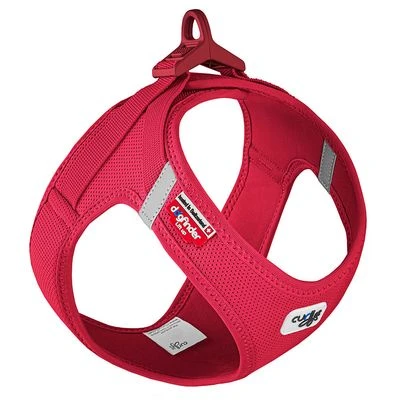 Arnés Curli Vest Clasp Air-Mesh Rojo Para Perros 1 Arnés Curli Vest Clasp Air-Mesh Rojo Para Perros