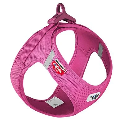 Arnés Curli Vest Clasp Air-Mesh Fucsia Para Perros