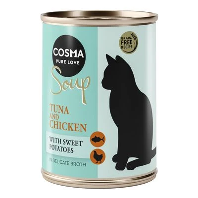 Cosma Soup Sopa Para Gatos 24 X 100 G - Pack Ahorro 2 Cosma Soup Sopa Para Gatos 24 X 100 G - Pack Ahorro - Imagen 2
