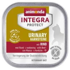 Animonda Integra Protect Adult Urinary Cálculos De Oxalato 6 X 100 G -Mascota Suministros Ventas 274996 animonda integra protect adult urinary oxalstein schale rind 6x100g hs 02 8