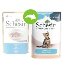 Schesir Bolsitas 24 X 85 G En Gelatina -Mascota Suministros Ventas 275097 schesir katze jelly pouch beforeafter 5