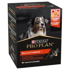 PRO PLAN Dog Adult Multivitamins Supplement Comprimidos -Mascota Suministros Ventas 276496 proplan dog supplement multivitamin 90tb hs 02 1