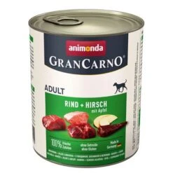 Animonda GranCarno Original Adult 12 X 800 G - Pack Ahorro -Mascota Suministros Ventas 27991 pla animonda grancarno rinduhirschapfel 800g 0 1