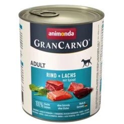 Animonda GranCarno Original Adult 12 X 800 G - Pack Ahorro -Mascota Suministros Ventas 27992 pla animonda grancarno rindlachsuspinat 800g 9 2