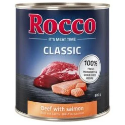 Rocco Classic 24 X 800 G -Mascota Suministros Ventas 28017 pla megapack rocco classic rindlachs 800g hs 01 3