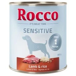 Rocco Sensitive Pack Ahorro 24 X 800 G -Mascota Suministros Ventas 28040 pla rocco sensitive lambrice 800g hs 01 0