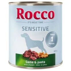 Rocco Sensitive 6 X 800 G 8 Rocco Sensitive 6 X 800 G -Mascota Suministros Ventas 28042 pla rocco sensitive gamepasta 800g hs 01 8