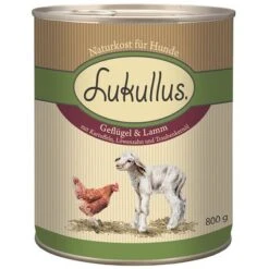 Lukullus Variado En Pack Ahorro: 24 X 800 G 4 Surtidos -Mascota Suministros Ventas 28047 pla lukullus gefluegel lamm 6 x 800 g 2