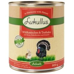 Lukullus Variado En Pack Ahorro: 24 X 800 G 4 Surtidos -Mascota Suministros Ventas 28048 pla lukullus wildkaninchen truthahn 6 x 800 g 7