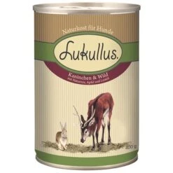 Pack Ahorro: Lukullus 24 X 400 G 21 Pack Ahorro: Lukullus 24 X 400 G -Mascota Suministros Ventas 28057 pla lukullus kaninchen wild 6 x 400 g 9