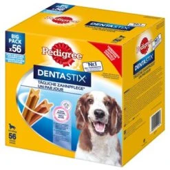 Pack 224 Uds. Pedigree Dentastix Snacks Para Perros -Mascota Suministros Ventas 28167 pla pedigree dentastix mittlerehunde 56 stk 4