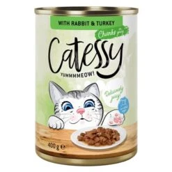 Catessy Bocaditos 24 X 400 G En Latas - Pack Ahorro -Mascota Suministros Ventas 28348 pla catessy gravy rabbit 400g 9