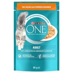 Pack Ahorro: Purina ONE 48 / 52 X 85 G -Mascota Suministros Ventas 288296 pla purinaone adult huhn 85g hs 01 6