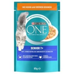 Pack Ahorro: Purina ONE 48 / 52 X 85 G -Mascota Suministros Ventas 288305 pla purinaone senior 7plus 85g hs 01 0