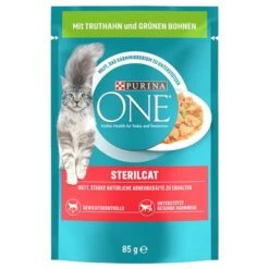 Pack Ahorro: Purina ONE 48 / 52 X 85 G -Mascota Suministros Ventas 288306 pla purinaone sterilised 85g hs 01 2
