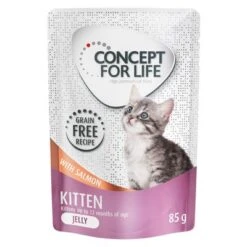 Concept For Life 48 X 85 G - Pack Ahorro -Mascota Suministros Ventas 288378 pla concept for life kitten salmon gelee 85g 9 1