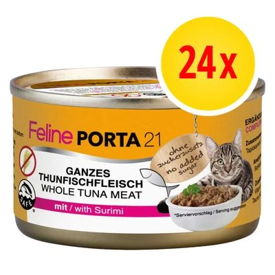 Feline Porta 21 Pack Ahorro 24 X 90 G 1 Feline Porta 21 Pack Ahorro 24 X 90 G